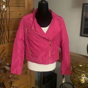 Beautiful light jacket with gorgeous details .